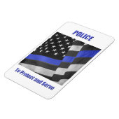 Magnet Flexible Police (Côté Gauche)