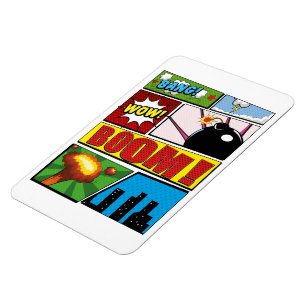 Magnet Flexible Polices de bande dessinée !