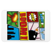 Magnet Flexible Polices de bande dessinée ! (Horizontal)