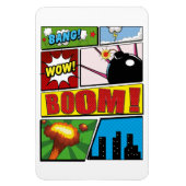 Magnet Flexible Polices de bande dessinée ! (Vertical)