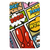 Magnet Flexible Polices de bande dessinée ! (Vertical)
