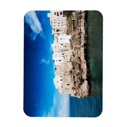 Magnet Flexible Polignano a Mare maisons sur une falaise dans les  (Vertical)