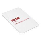 MAGNET FLEXIBLE POLONAIS (Côté Droit)
