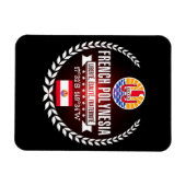 Magnet Flexible Polynésie française (Horizontal)