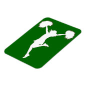 Magnet Flexible Pom-pom girl Arrière - plan personnalisable (Côté Gauche)