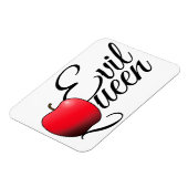 Magnet Flexible Pomme rouge maléfique (Côté Gauche)