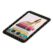 Magnet Flexible Pomme sauvage | Icône Style - Gold Stiletto (Côté Gauche)