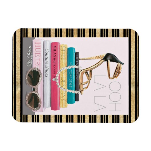 Magnet Flexible Pomme sauvage | Ooh La La - Stiletto Glamour (Horizontal)