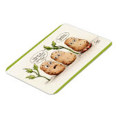 Magnet Flexible Pommes de terre amusantes (Côté Gauche)