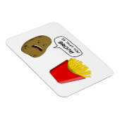 Magnet Flexible pommes de terre et frites (Côté Droit)