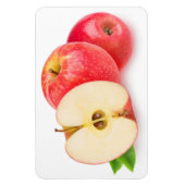 Magnet Flexible Pommes rouges (Vertical)