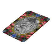 Magnet Flexible Pommes Rouges Sur Arbre Ajouter Votre Photo (Côté Gauche)