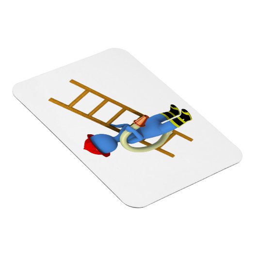Magnet Flexible Pompier (Côté Droit)