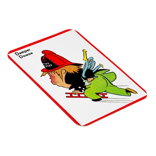 Magnet Flexible pompier Damper Downe (Côté Droit)