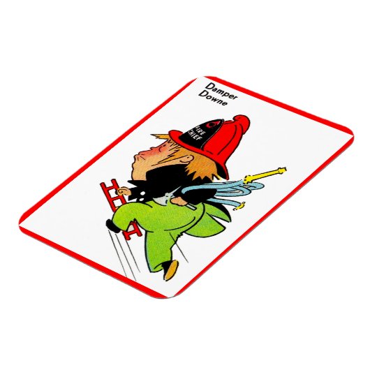 Magnet Flexible pompier Damper Downe (Côté Gauche)