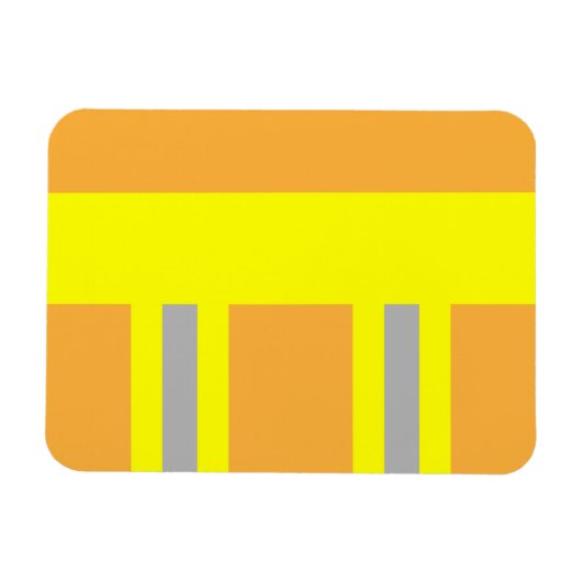 Magnet Flexible Pompier Symbole Uniforme (Horizontal)