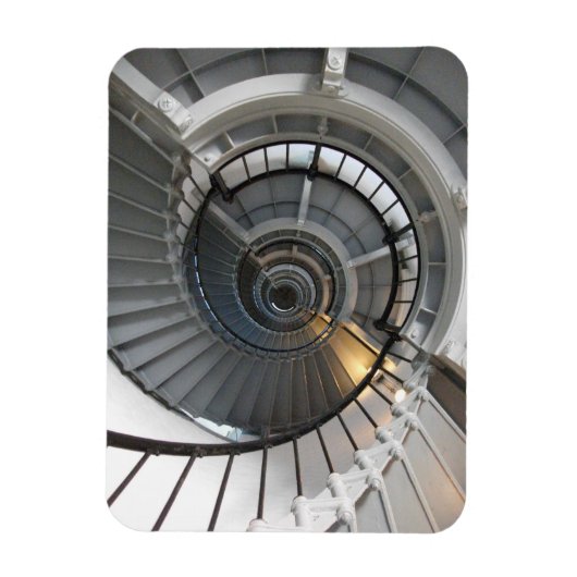 Magnet Flexible Ponce de Leon Inlet Light Staircase from Below (Vertical)