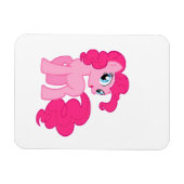 Magnet Flexible poney rose (Horizontal)