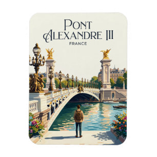 Magnet Flexible Pont Alexandre III France
