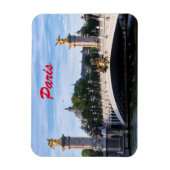 Magnet Flexible Pont Alexandre III sur Seine - Paris, France (Vertical)