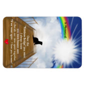 Magnet Flexible Pont arc-en-ciel pour les furets (Horizontal)