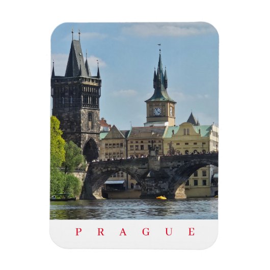 Magnet Flexible Pont Charles de Prague Aimant (Vertical)