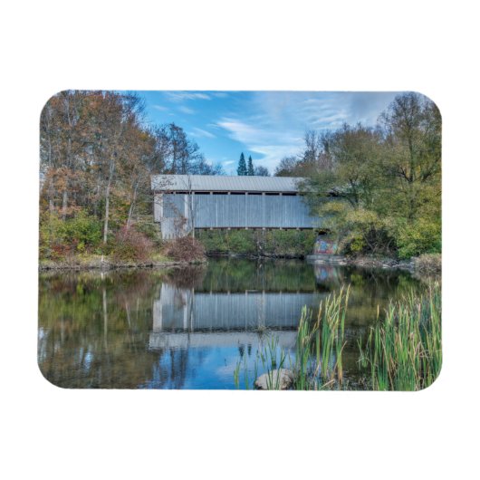 Magnet Flexible Pont couvert de Milby (Horizontal)