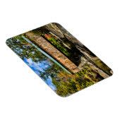 Magnet Flexible Pont couvert de Montgomery avec feuillage d'automn (Côté Droit)
