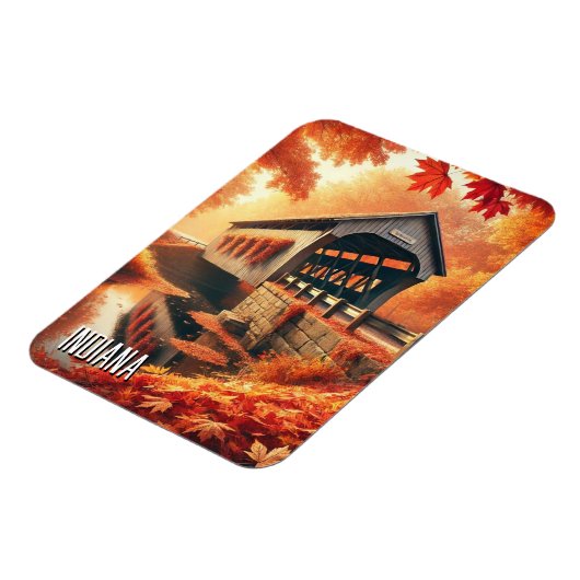 Magnet Flexible Pont couvert Indiana (Côté Gauche)