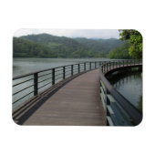 Magnet Flexible Pont cyclable sur l'eau (Horizontal)