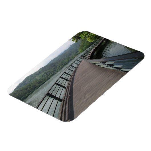 Magnet Flexible Pont cyclable sur l'eau (Côté Gauche)