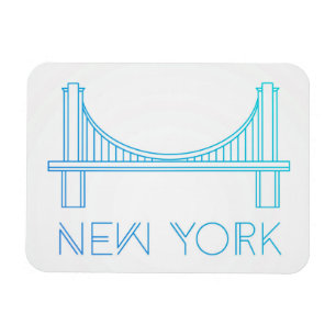 Magnet Flexible Pont de Brooklyn   New York City