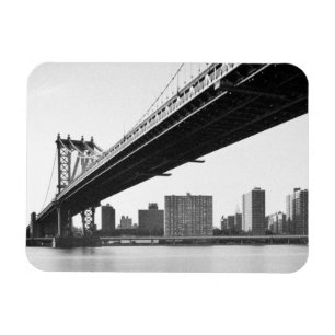 Magnet Flexible Pont de Manhattan et horizon, New York, USA