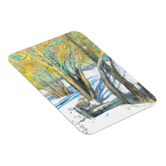 Magnet Flexible pont en hiver (Côté Droit)