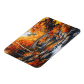 Magnet Flexible Pont forestier d'automne flexible (Côté Gauche)