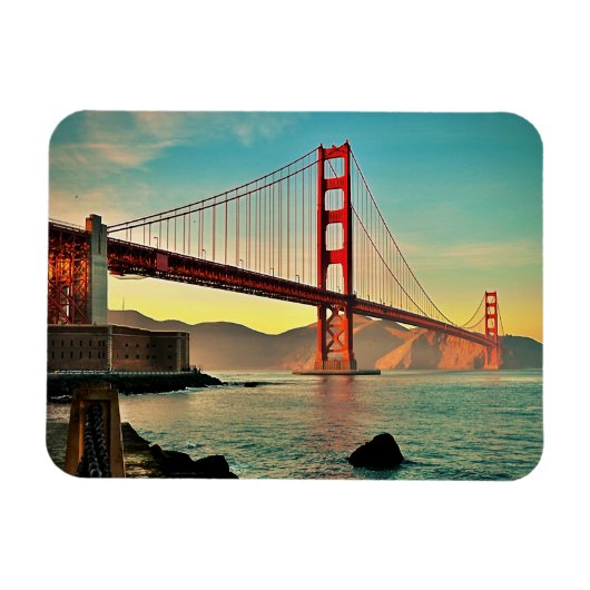 Magnet Flexible Pont Golden Gate (Horizontal)