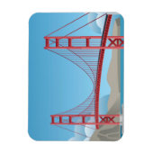 Magnet Flexible Pont Golden Gate | San Francisco (Vertical)