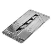 Magnet Flexible Pont Monochrome Golden Gate (Côté Gauche)