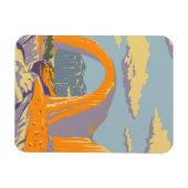 Magnet Flexible Pont Rainbow (Horizontal)