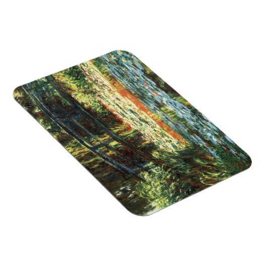 Magnet Flexible Pont sur l'étang Nénuphar par Claude Monet (Côté Droit)