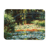 Magnet Flexible Pont sur l'étang Nénuphar par Claude Monet (Horizontal)