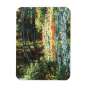 Magnet Flexible Pont sur l'étang Nénuphar par Claude Monet (Vertical)