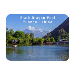 Magnet Flexible Pool de dragons noirs - Yunnan, Chine