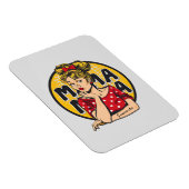 Magnet Flexible Pop Art Retro Personnalisé (4) (Côté Droit)