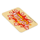 Magnet Flexible POPCORN! Aimant de cinéma  (Côté Droit)