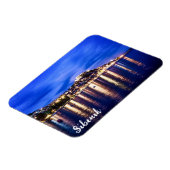 Magnet Flexible Port éclairé en Sibenik, Croatie (Côté Gauche)