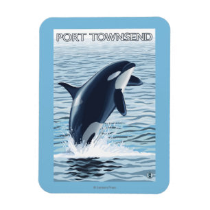 Magnet Flexible Port Townsend, sauter de WashingtonOrca