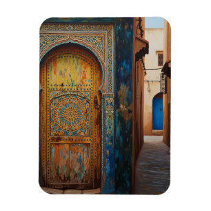Magnet Flexible Porte à Fès Maroc Voyage