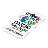 Magnet Flexible Porte Cabine des partenaires de croisière époustou (Côté Gauche)