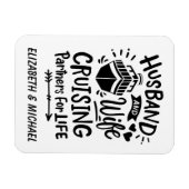 Magnet Flexible Porte Cabine des partenaires de croisière époustou (Horizontal)